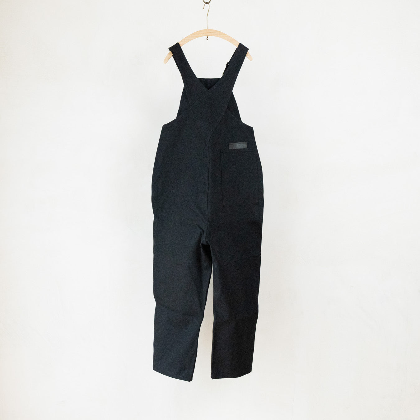 TUKI #0054 【TYPE2 SALOPETTE】black/black DENIM