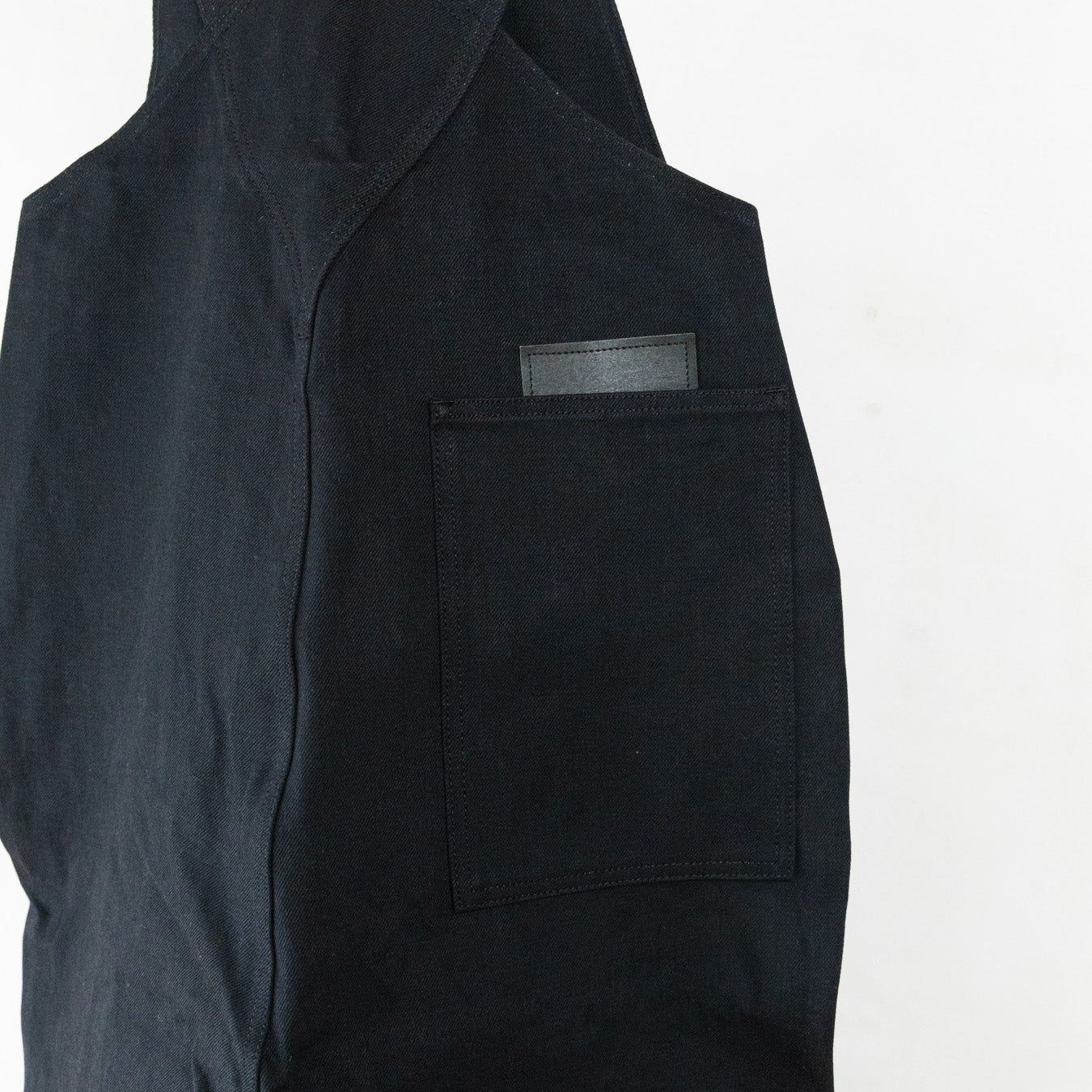 TUKI #0054 【TYPE2 SALOPETTE】black/black DENIM