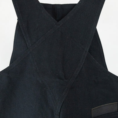 TUKI #0054 【TYPE2 SALOPETTE】black/black DENIM