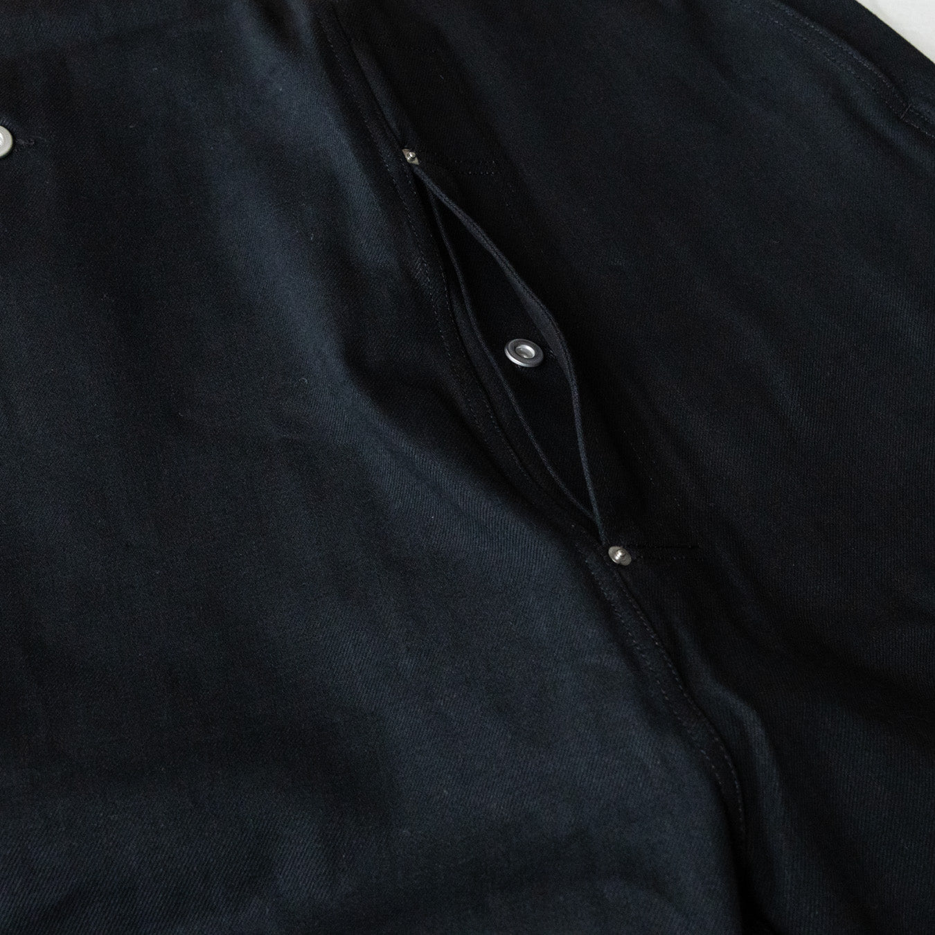 TUKI #0054 【TYPE2 SALOPETTE】black/black DENIM