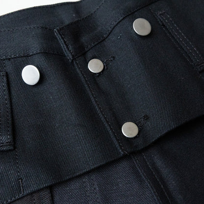 TUKI #0032 【TYPE3】black/black DENIM