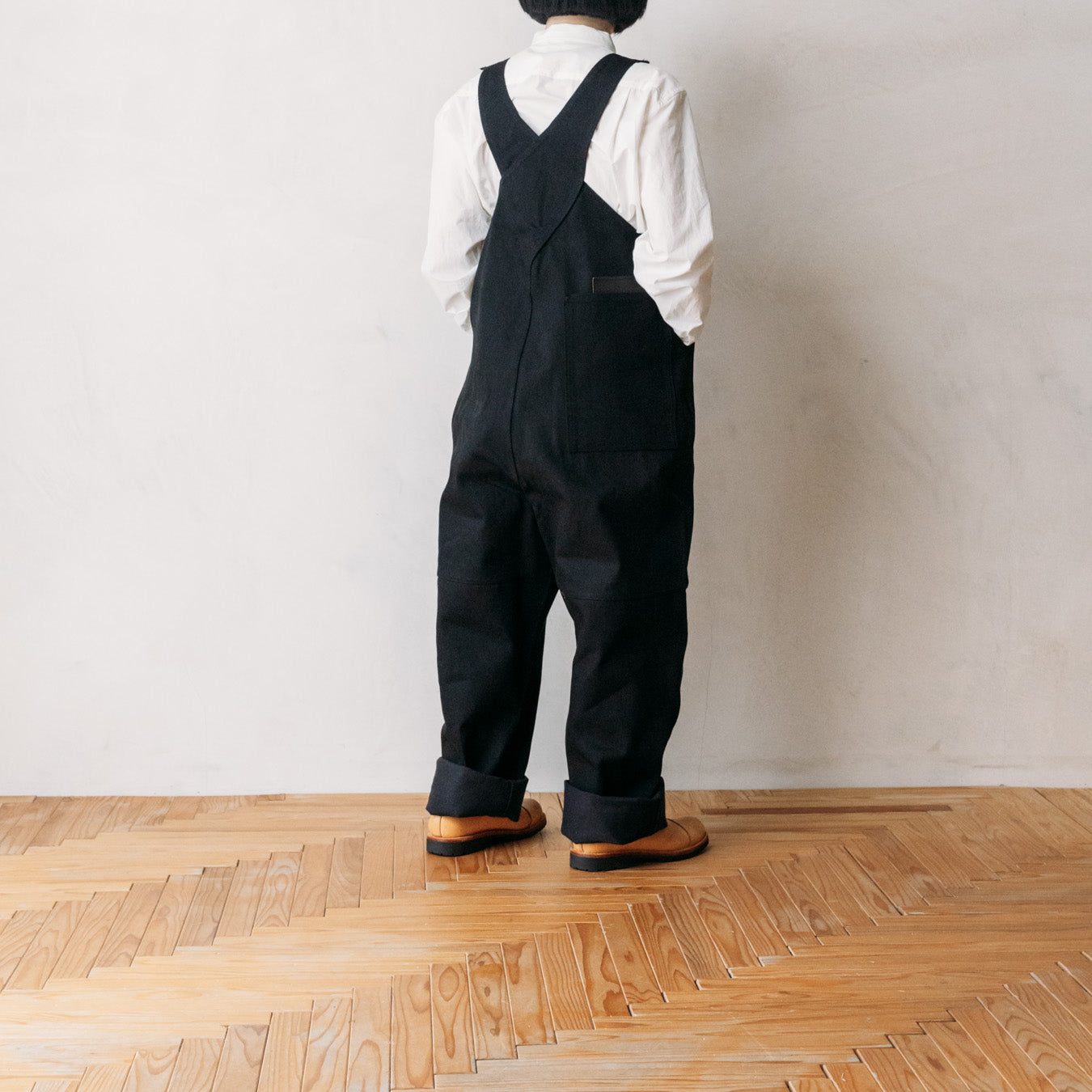 TUKI #0054 【TYPE2 SALOPETTE】black/black DENIM – Eckepunkt ONLINE