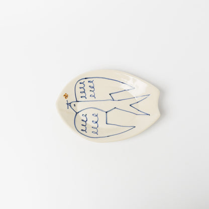 東峯未央-ツバメ皿M