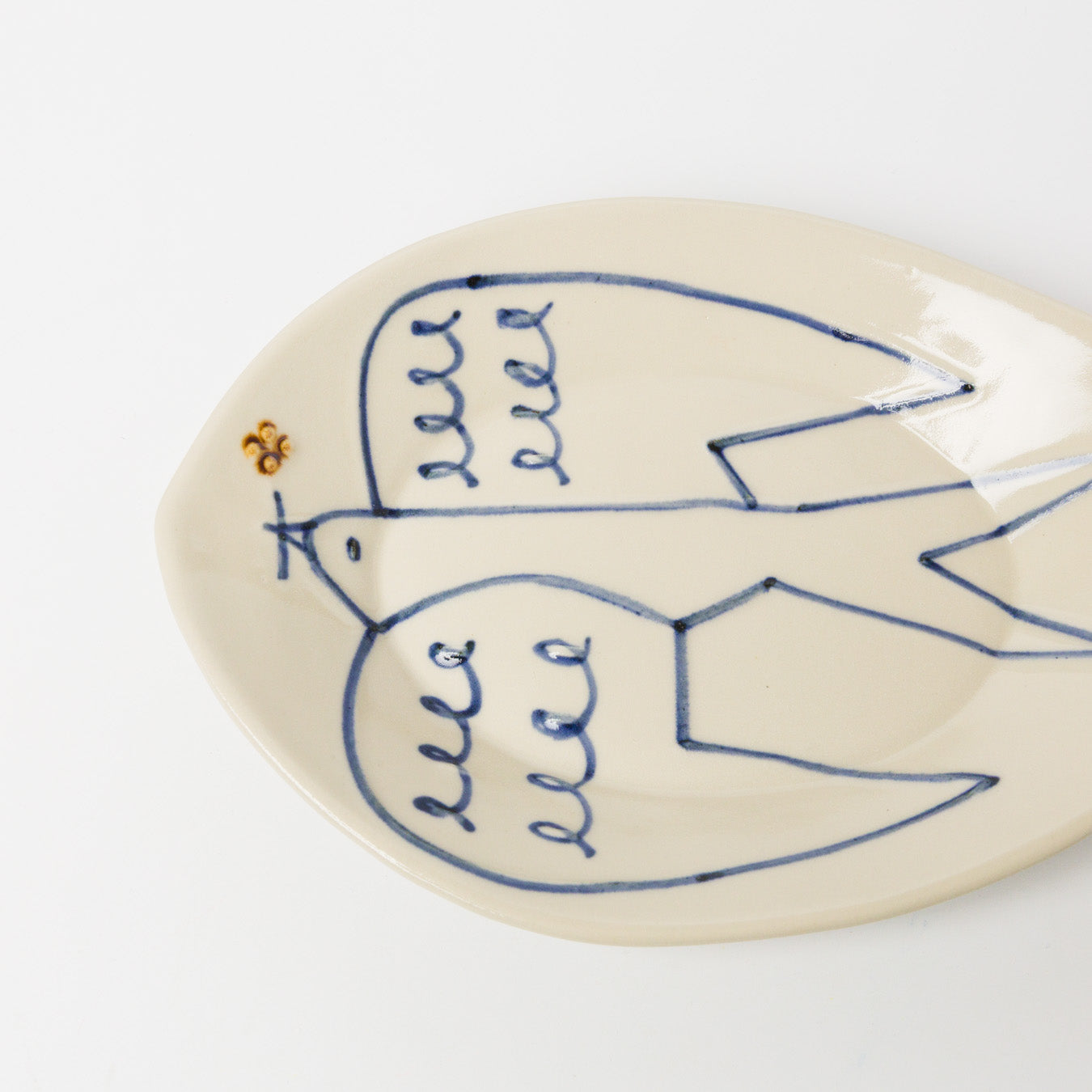 東峯未央-ツバメ皿M