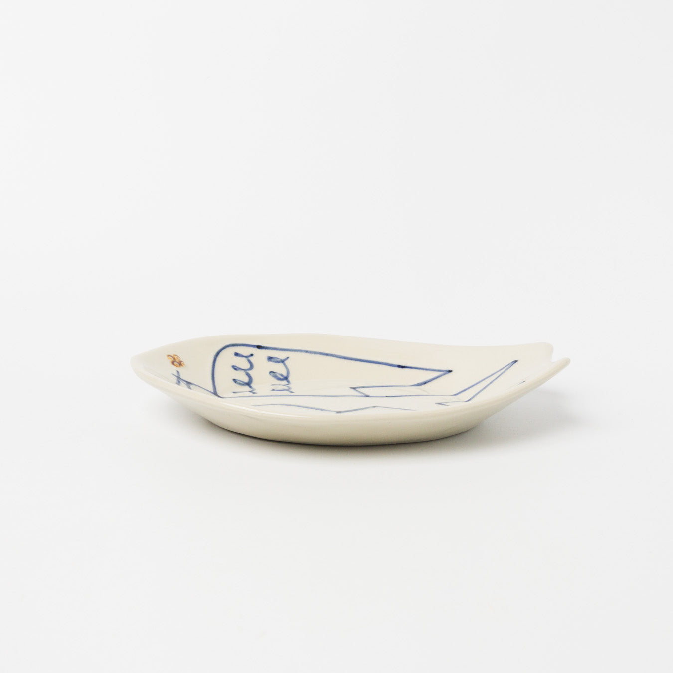 東峯未央-ツバメ皿M