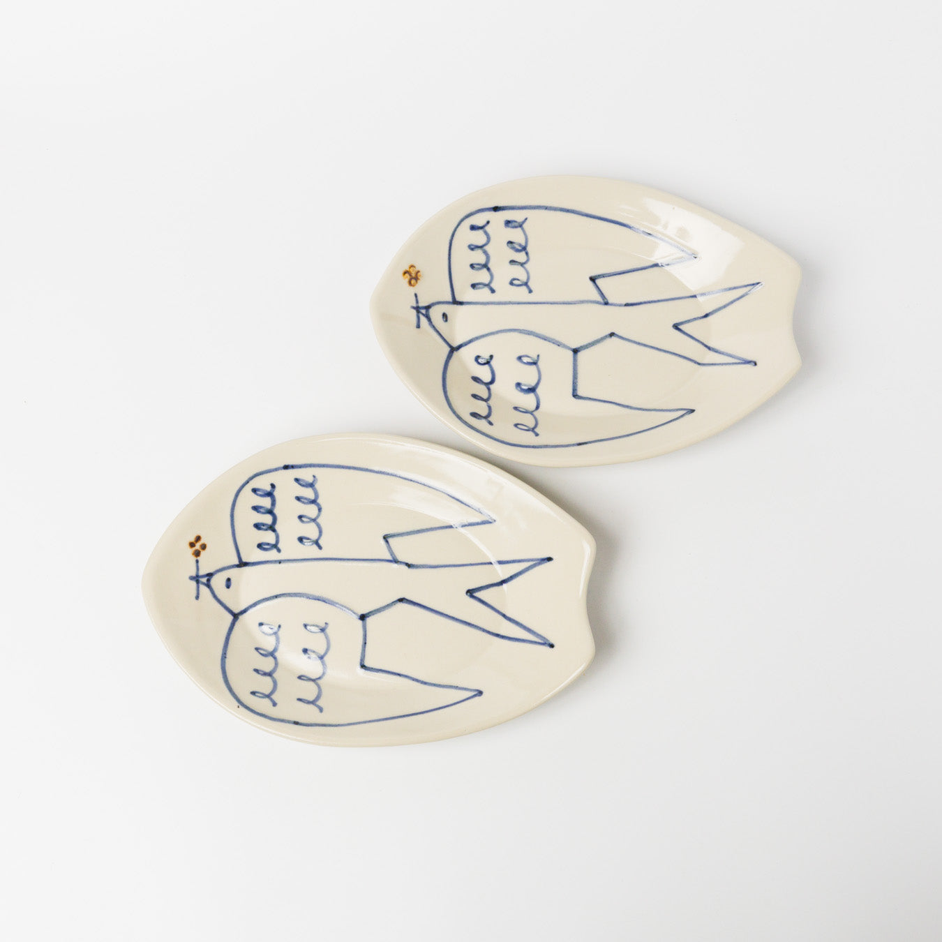 東峯未央-ツバメ皿M