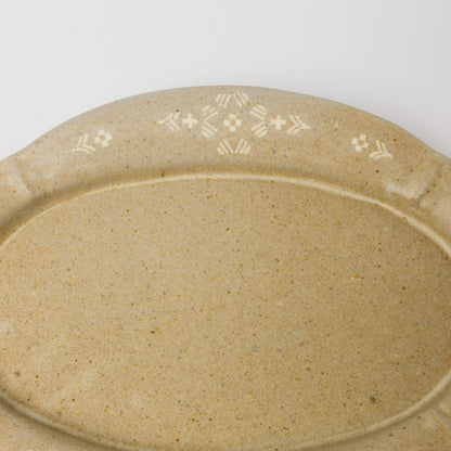 東峯未央-ハナビラリムオーバル皿M