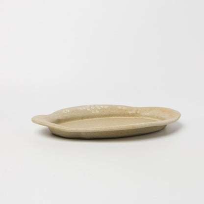 東峯未央-ハナビラリムオーバル皿M