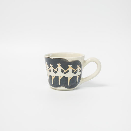 はるな陶芸工房-マグカップ-バレリーナ＆スワン