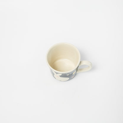 はるな陶芸工房-マグカップ-うさぎの花うた-A