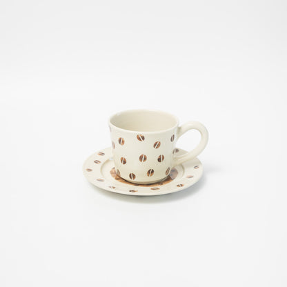 はるな陶芸工房-マグカップ-コーヒー豆