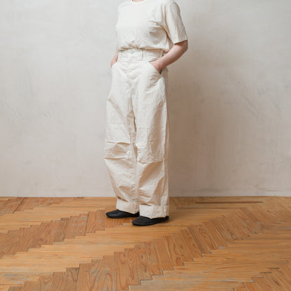 TUKI #0205【Baggy Trousers G/D】Ecru