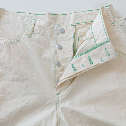 TUKI #0205【Baggy Trousers G/D】Ecru
