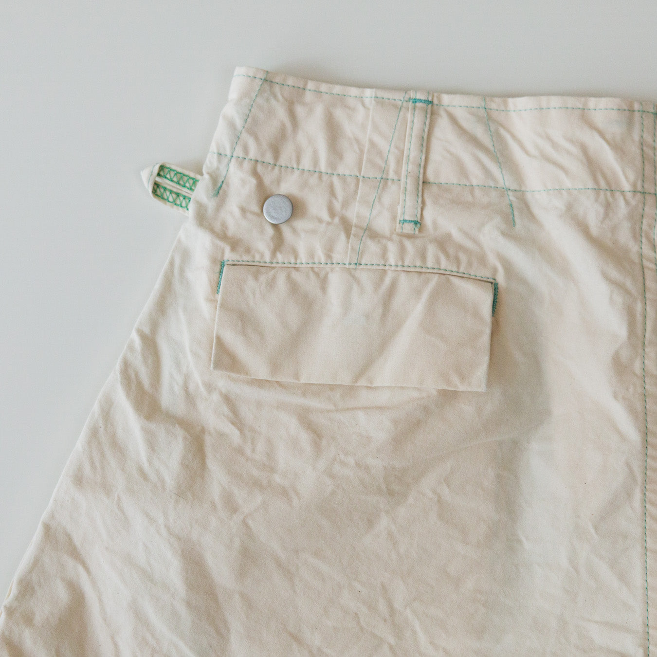 TUKI #0205【Baggy Trousers G/D】Ecru
