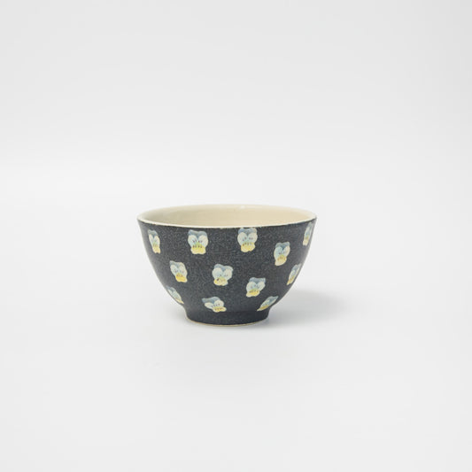 はるな陶芸工房-カフェオレ(スープ)ボウル-ビオラ-1
