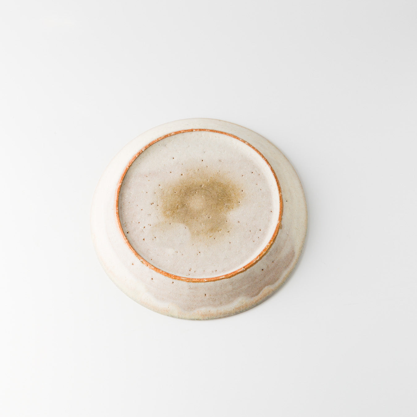 Acne pottery studio-ケーキ皿（金彩）