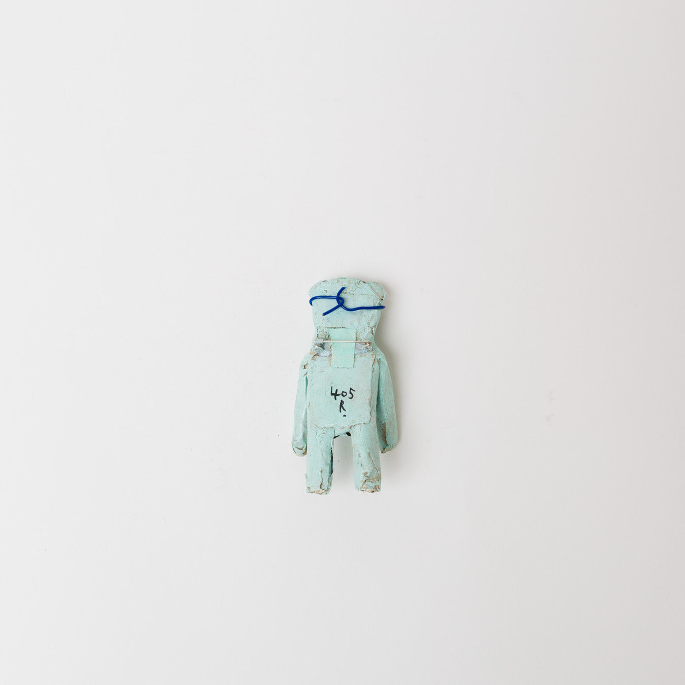 ワタナベレイコ-クマブローチ「メガネ」-4