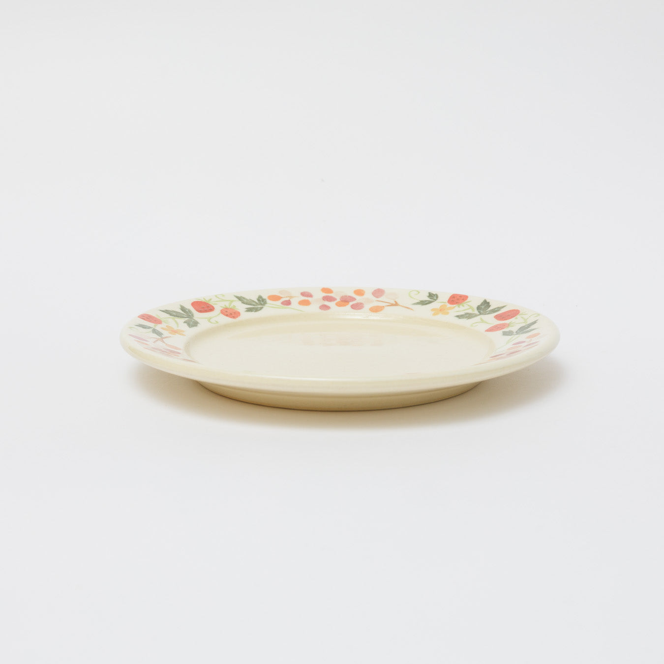 文鳥舎-リム皿７寸-A