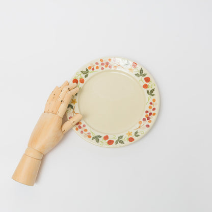 文鳥舎-リム皿７寸-A