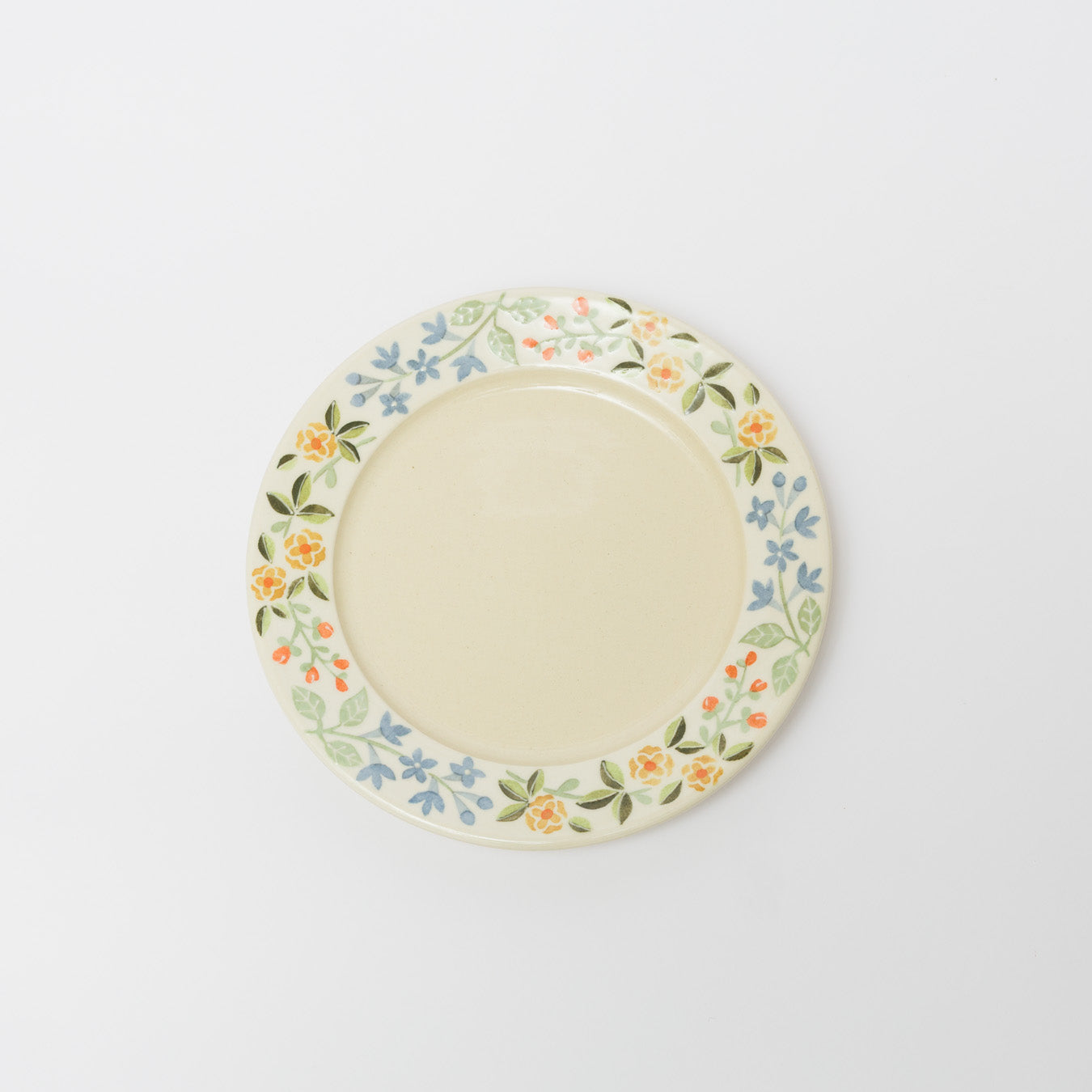 文鳥舎-リム皿７寸-B