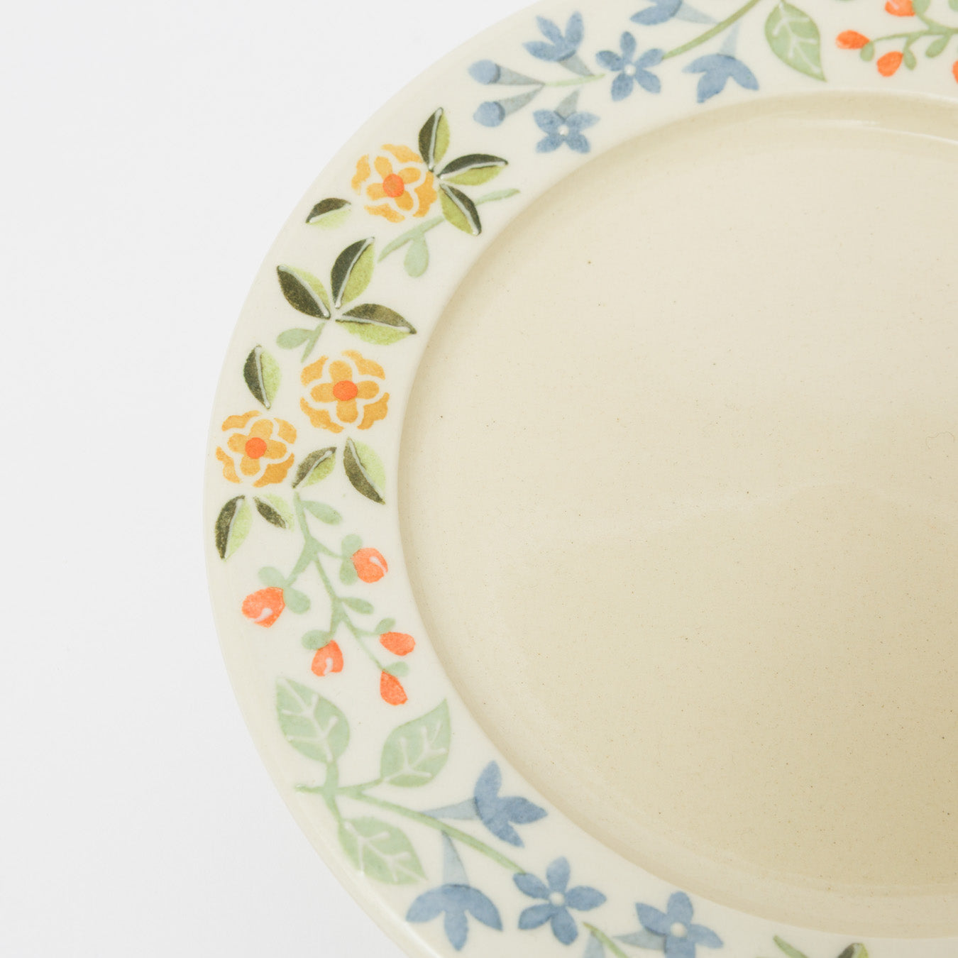 文鳥舎-リム皿７寸-B