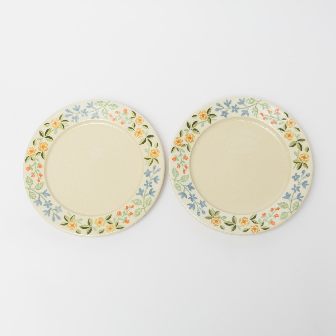 文鳥舎-リム皿７寸-B