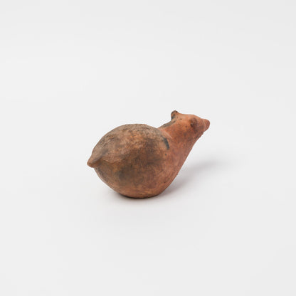 苔むす木工-土器のオブジェ-3