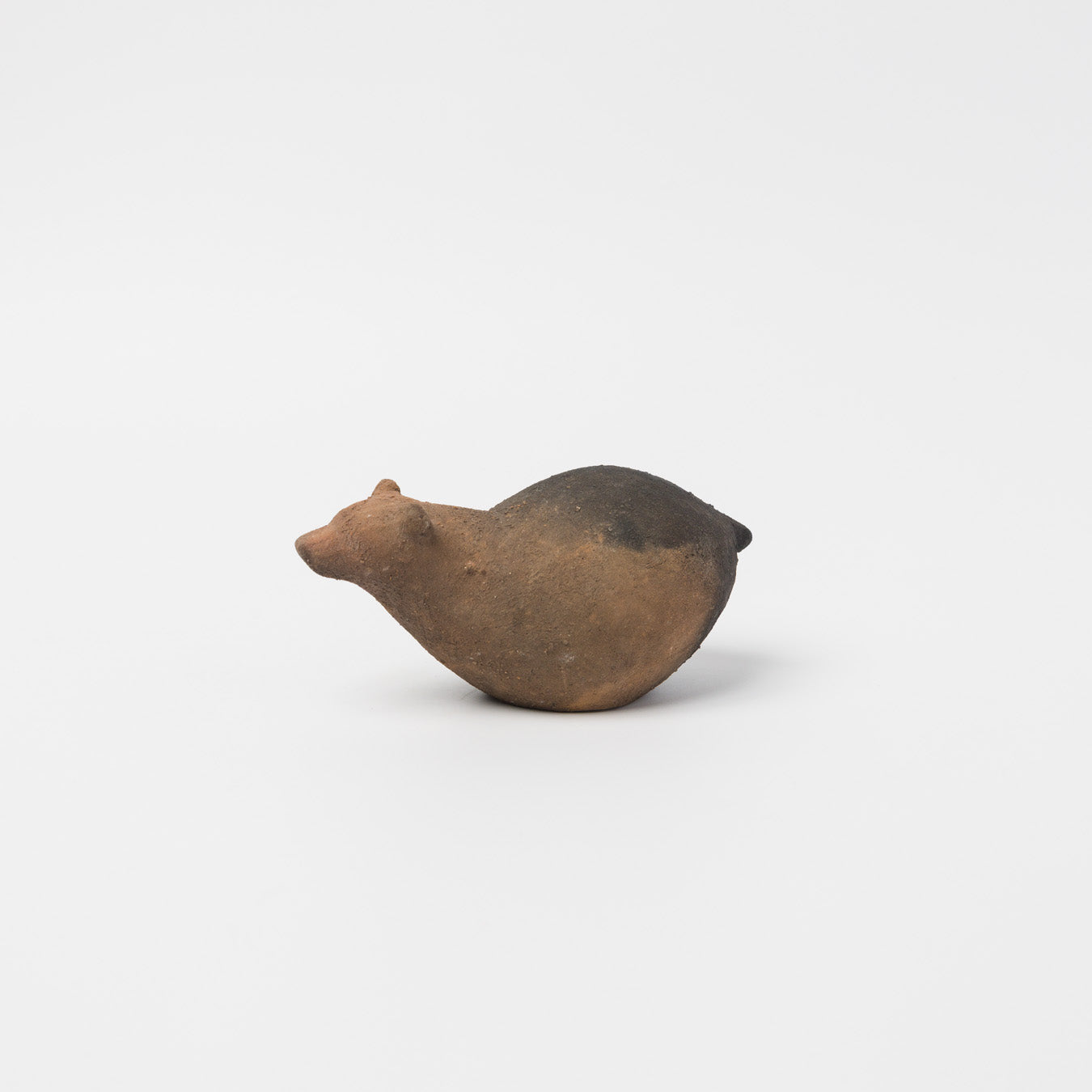 苔むす木工-土器のオブジェ-4