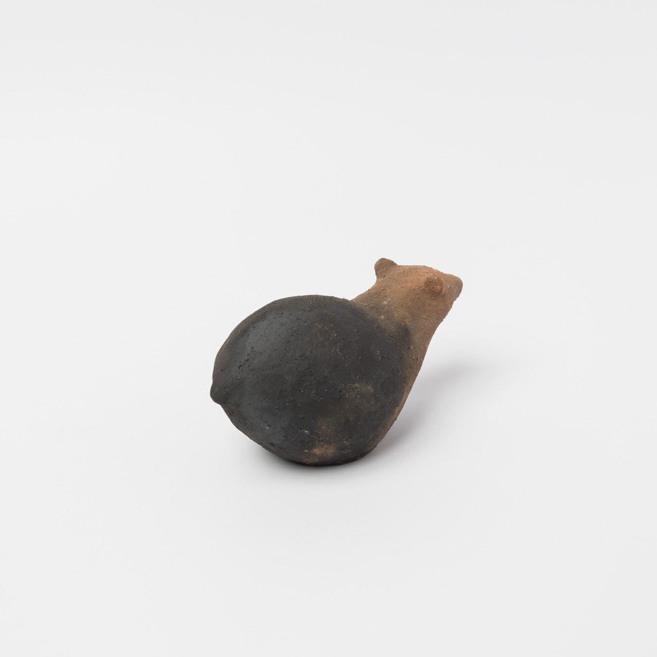 苔むす木工-土器のオブジェ-4