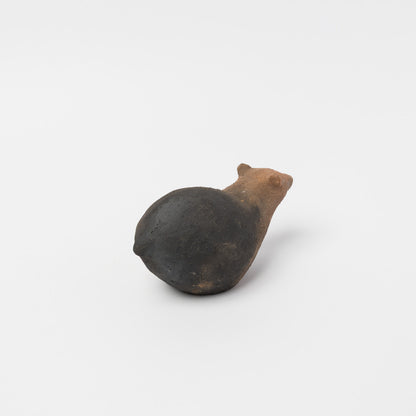 苔むす木工-土器のオブジェ-4