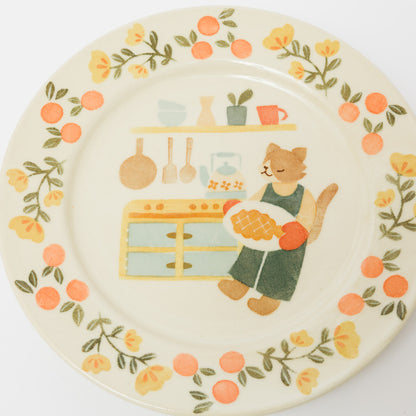 文鳥舎-パスタ皿７寸-A