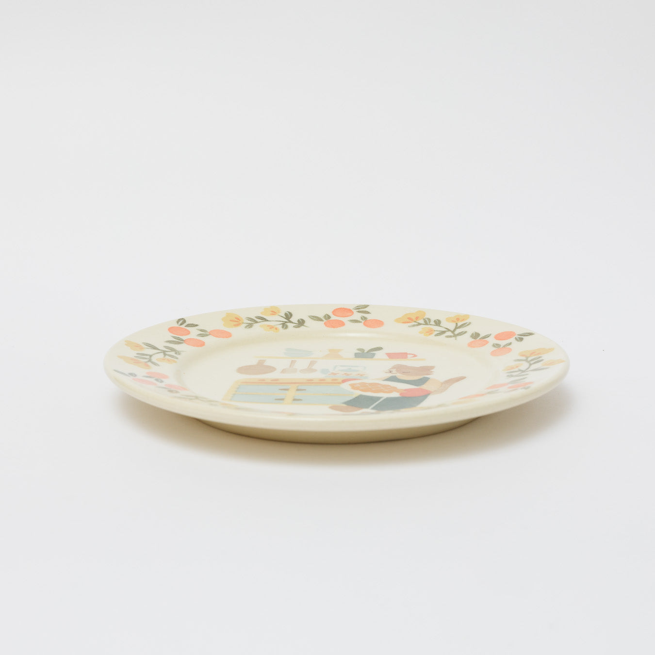 文鳥舎-パスタ皿７寸-A