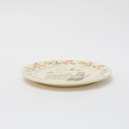 文鳥舎-パスタ皿７寸-A