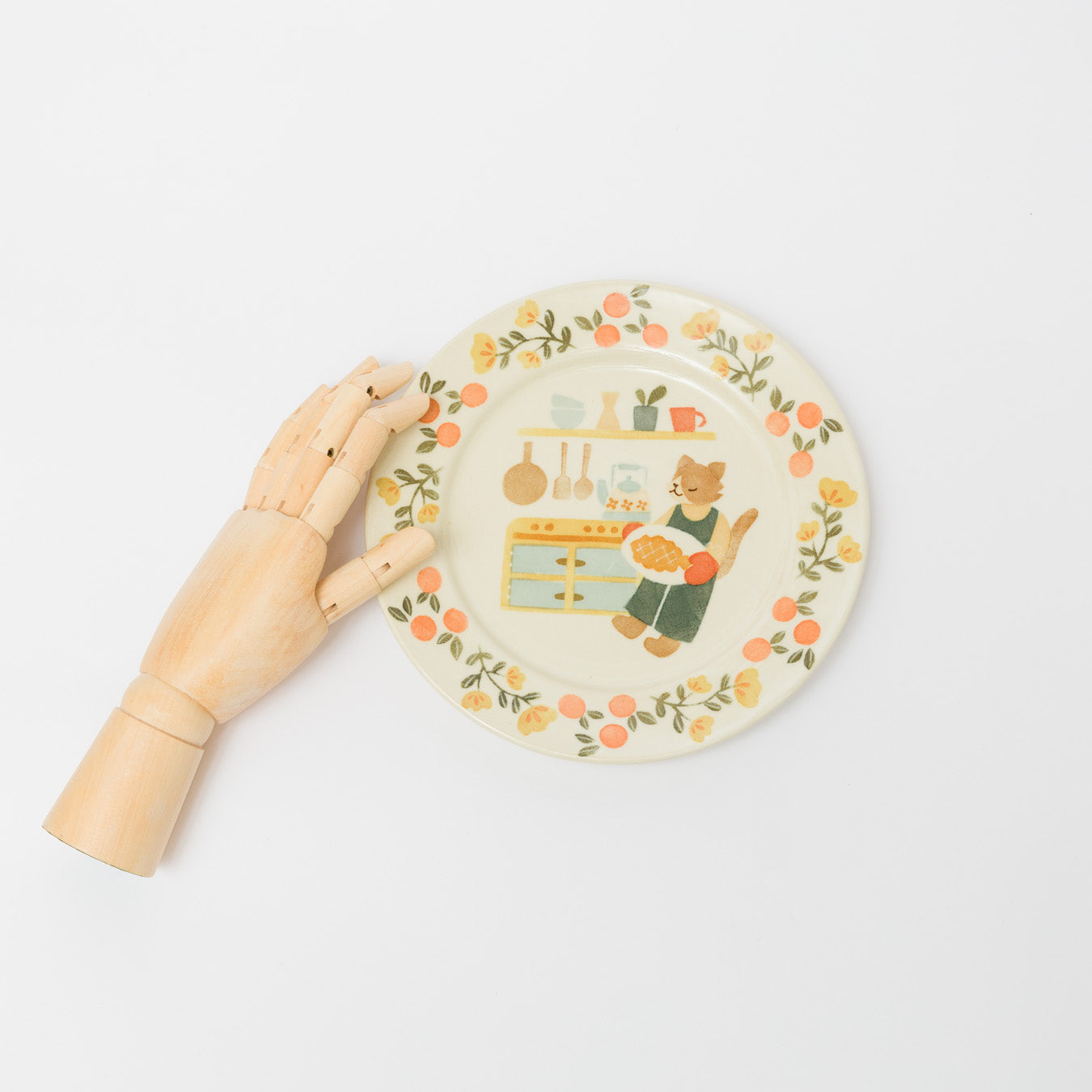 文鳥舎-パスタ皿７寸-A