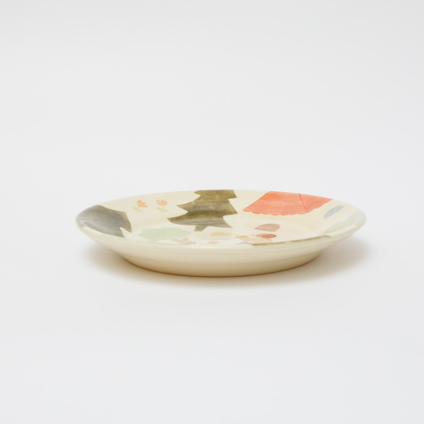 文鳥舎-パスタ皿７寸-B