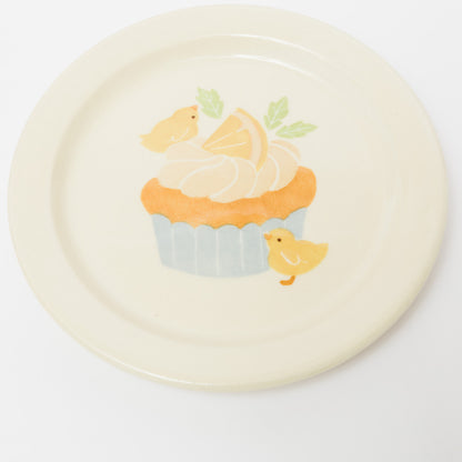 文鳥舎-細リム皿L-B