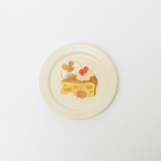 文鳥舎-細リム皿M-B