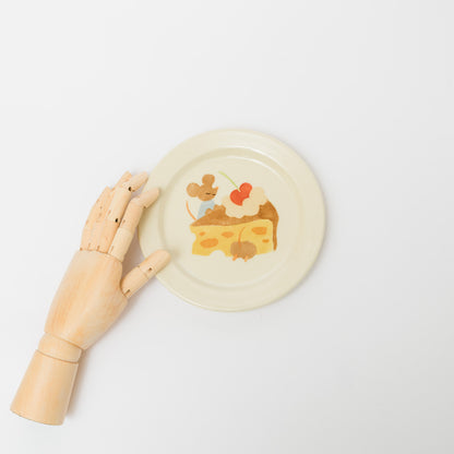 文鳥舎-細リム皿M-B