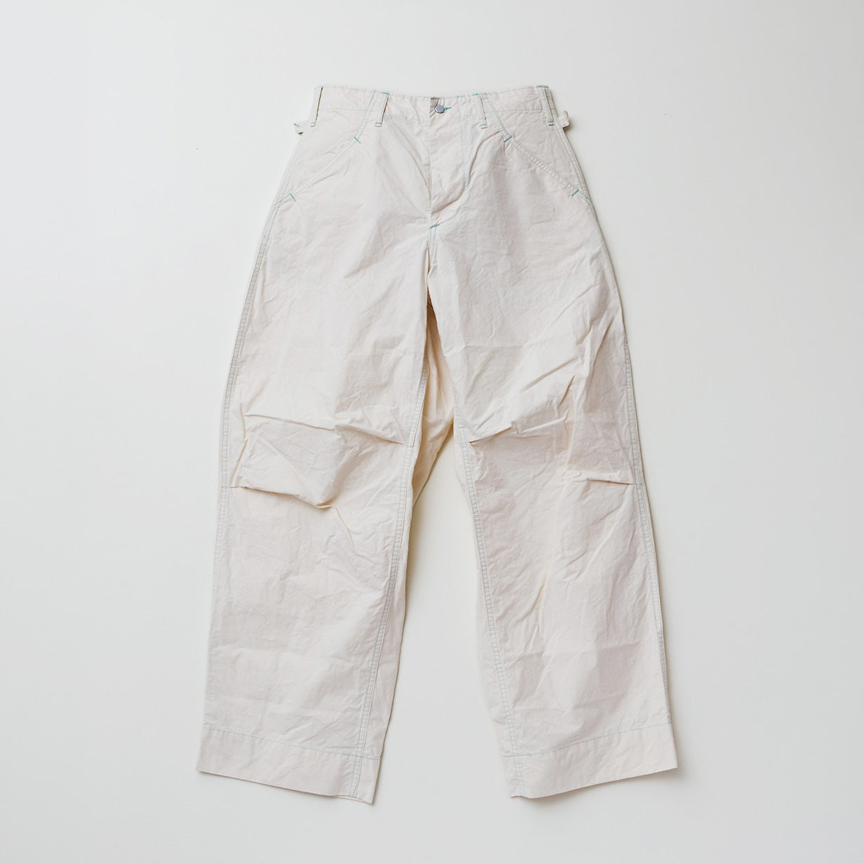 TUKI #0205【Baggy Trousers G/D】Ecru