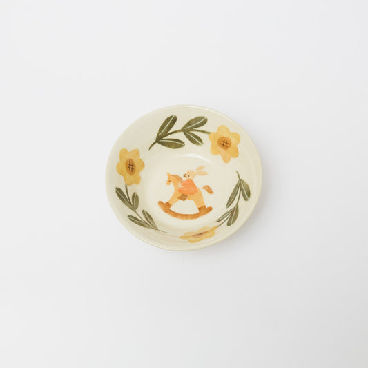 文鳥舎-内絵ボウル-A