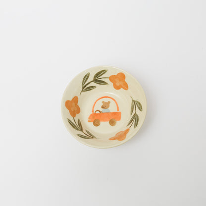 文鳥舎-内絵ボウル-B