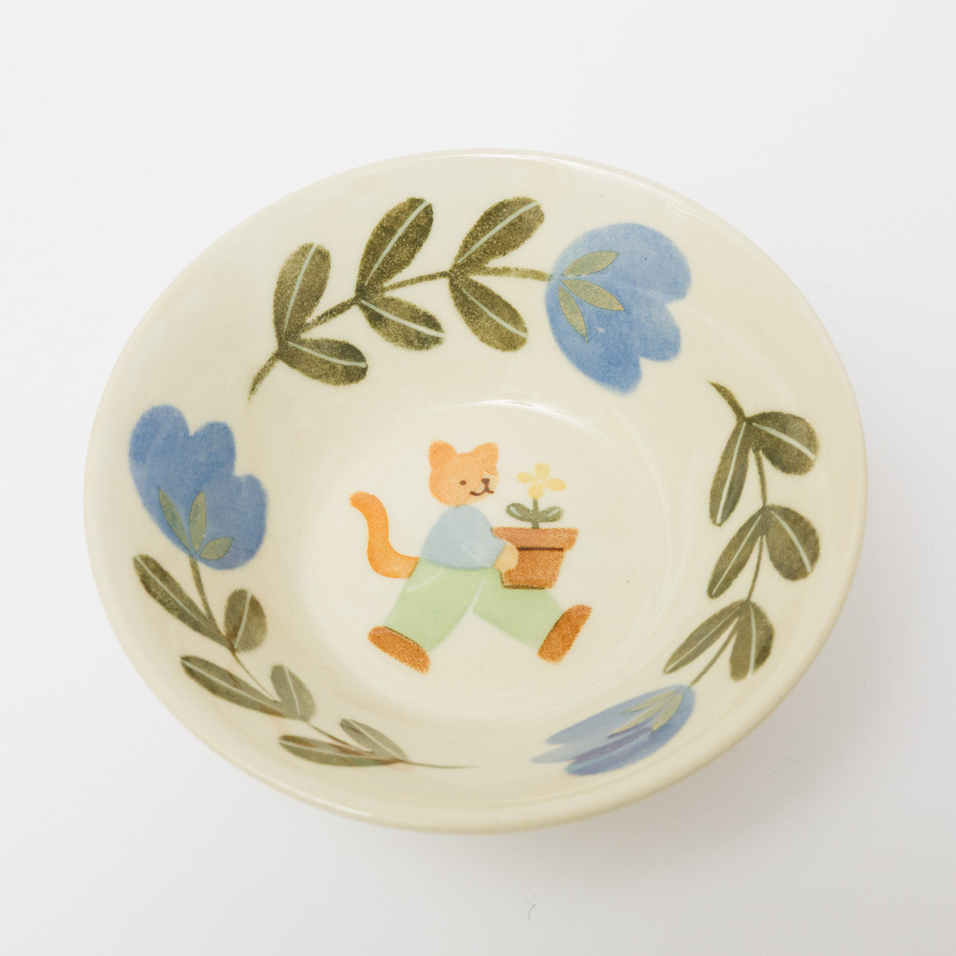 文鳥舎-内絵ボウル-C