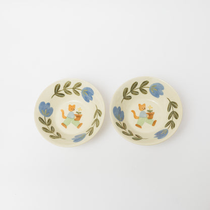 文鳥舎-内絵ボウル-C