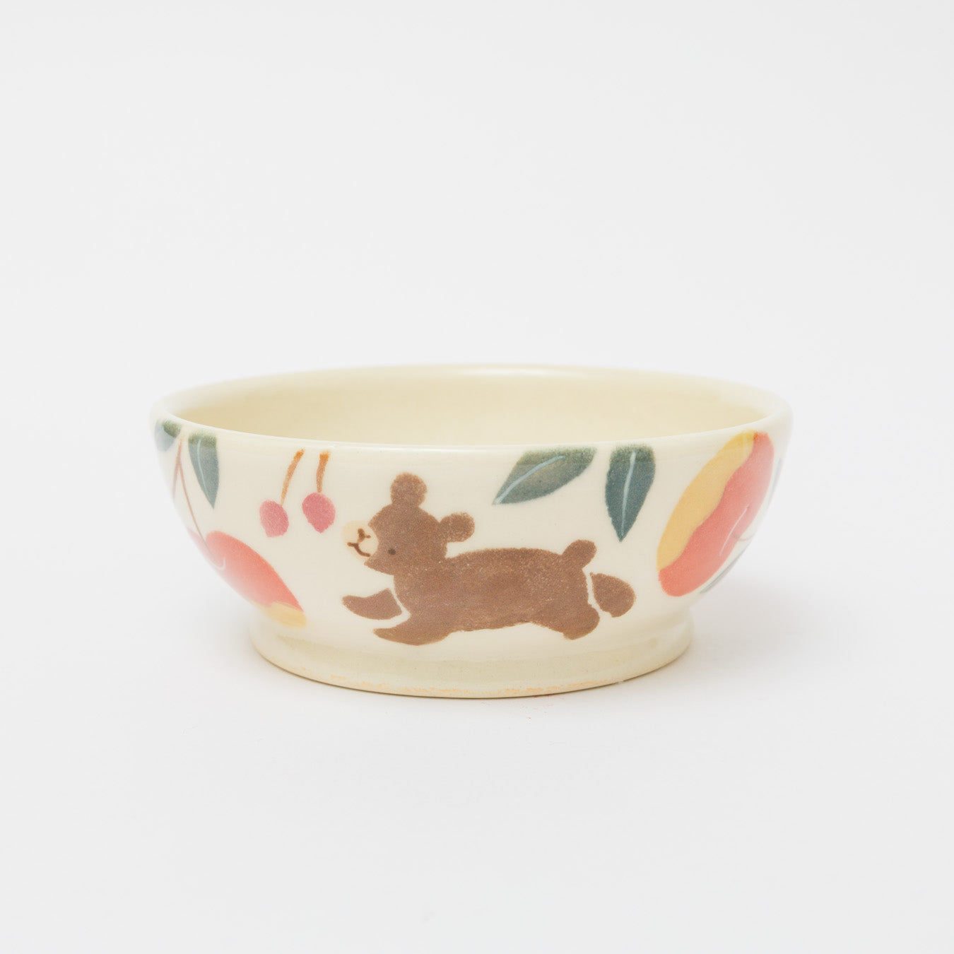 文鳥舎-外絵ボウル-B