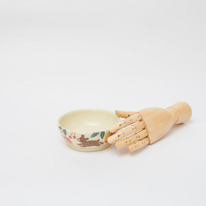 文鳥舎-外絵ボウル-B