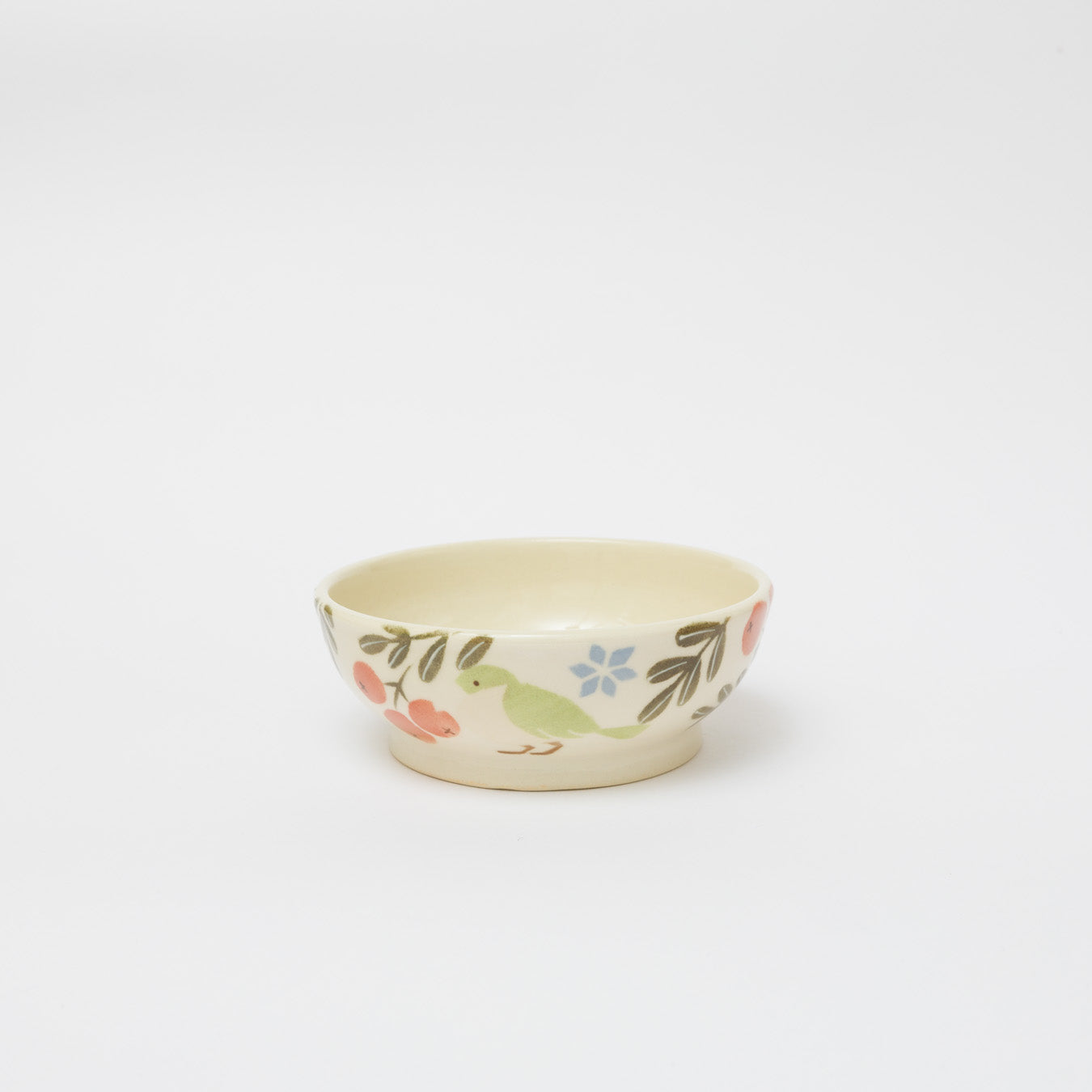 文鳥舎-外絵ボウル-C