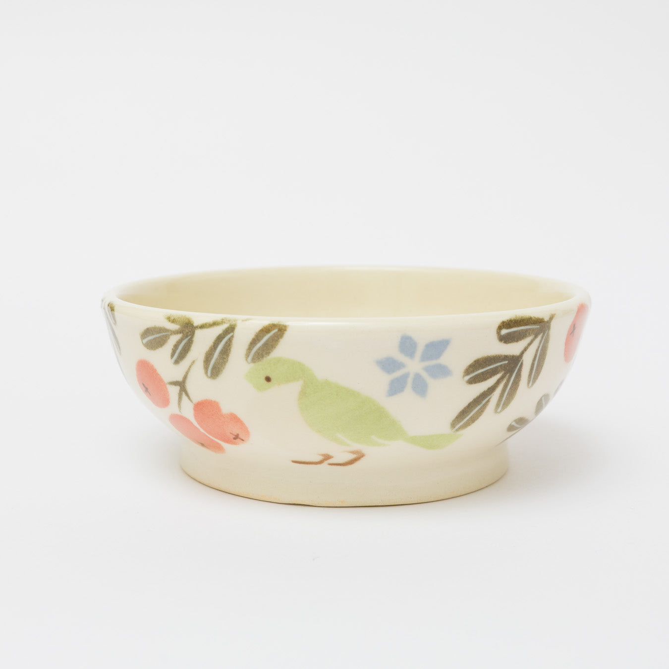 文鳥舎-外絵ボウル-C