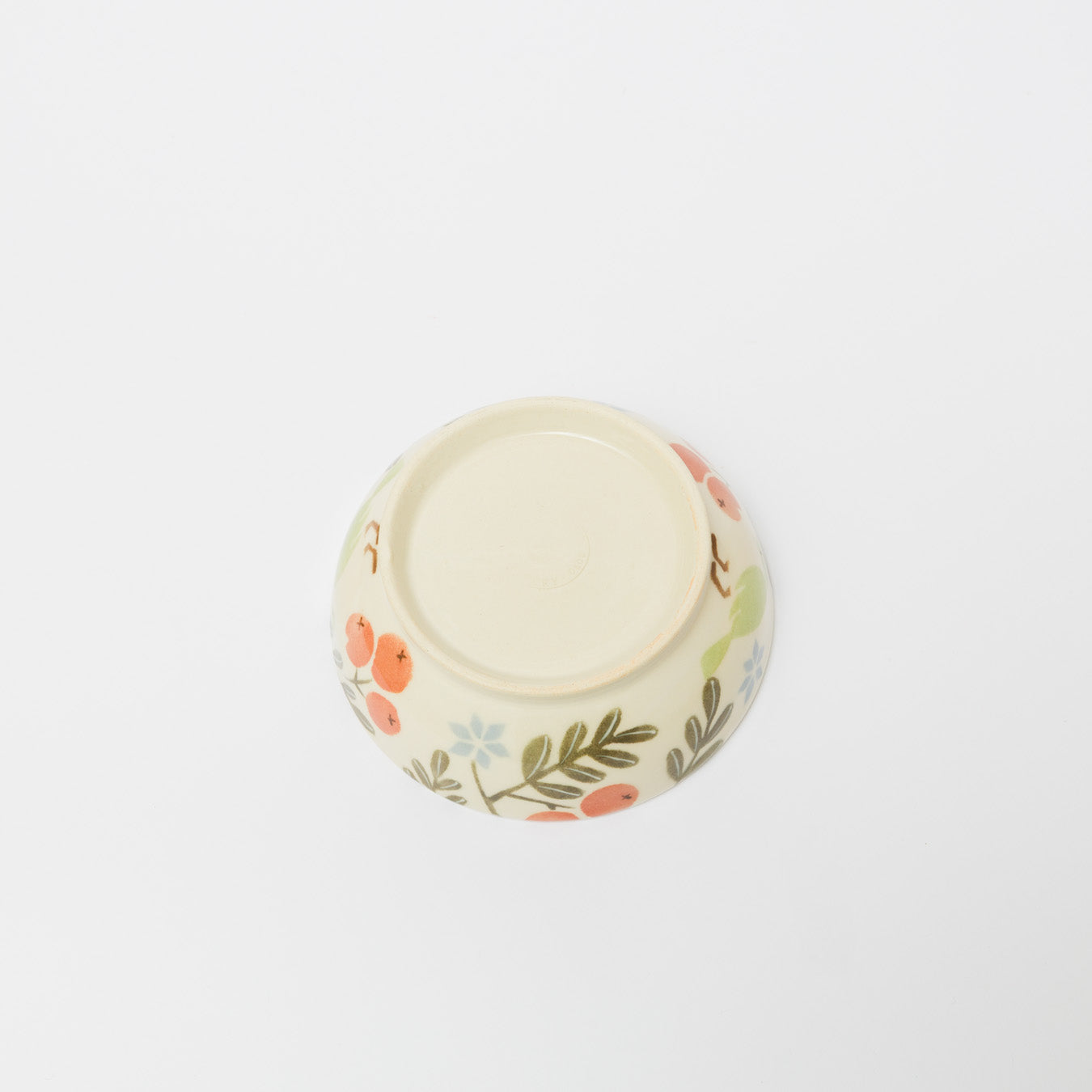 文鳥舎-外絵ボウル-C