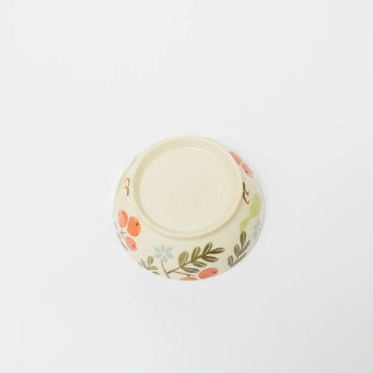 文鳥舎-外絵ボウル-C