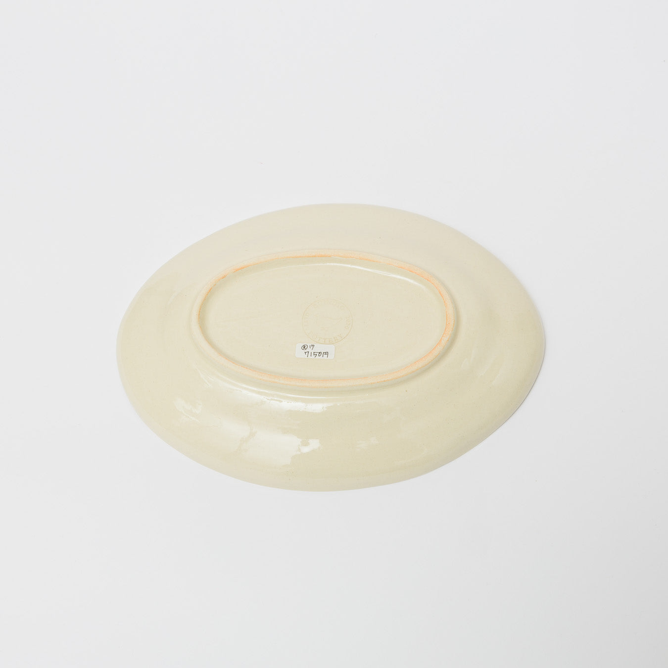 文鳥舎-だ円皿-B